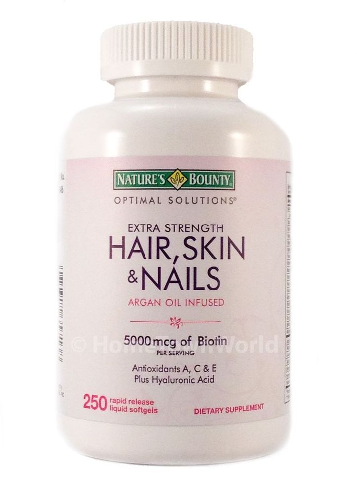 hair skin and nails vitamins